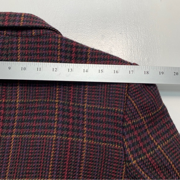 Talbots Women’s Jacket Blazer Size L Multicolor Wool Blend - Picture 5 of 10